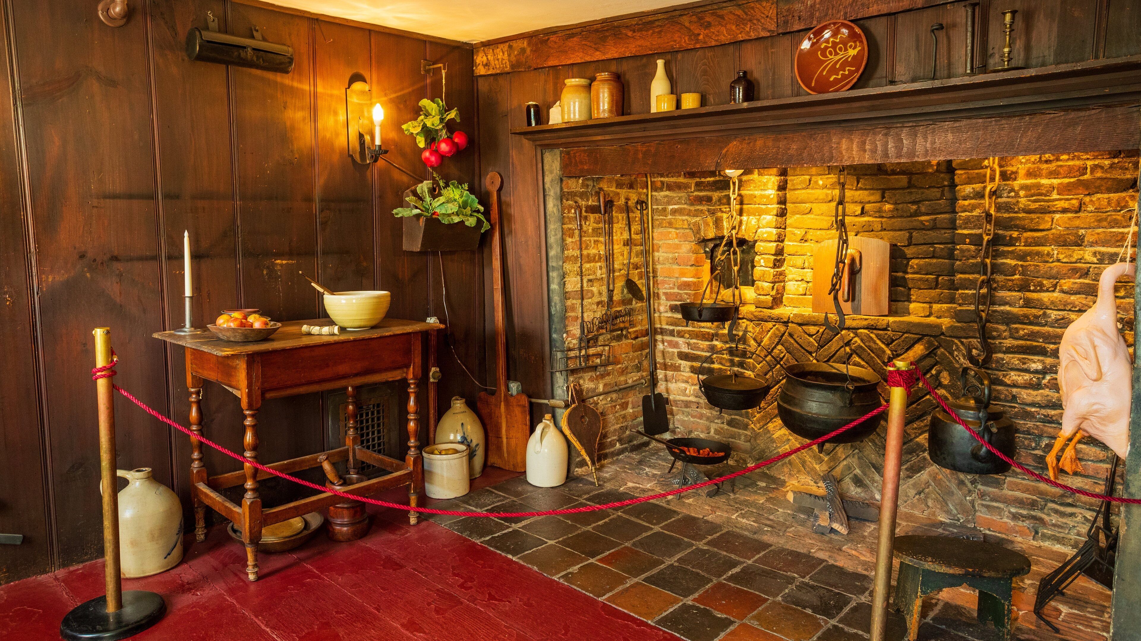 House of the Seven Gables which includes interior views