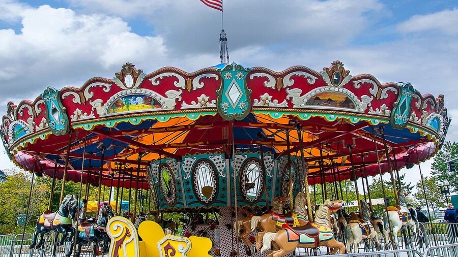 Carousel in Boston Massachusetts