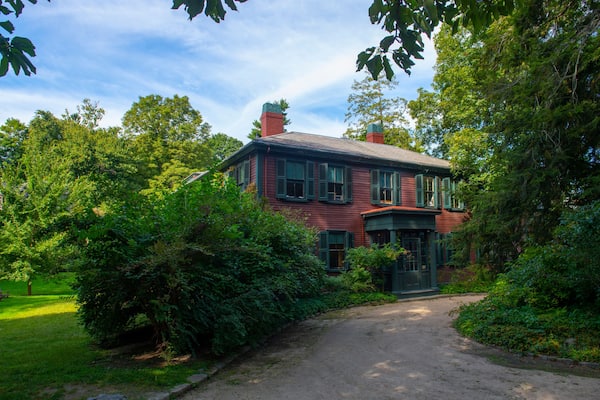 Frederick Law Olmsted National Historic Site NHS at 99 Warren Street in town of Brookline near Boston, Massachusetts, MA, USA.