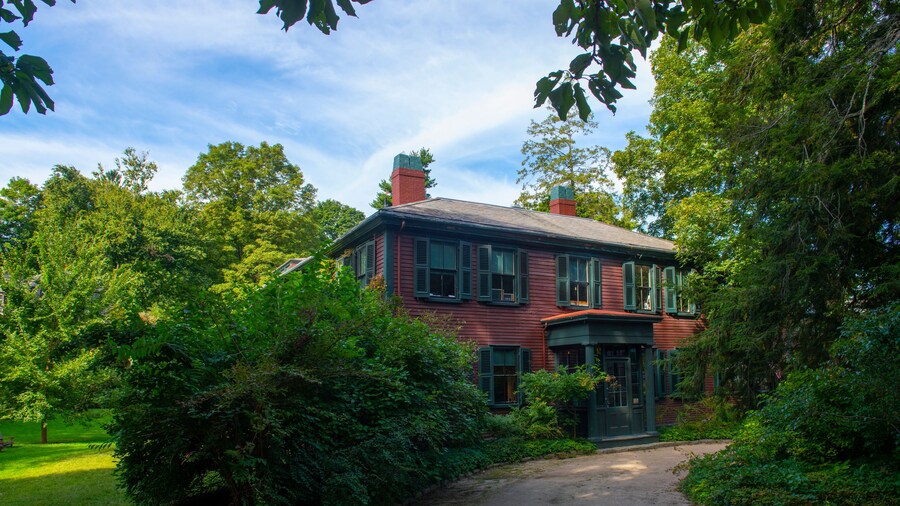 Frederick Law Olmsted National Historic Site NHS at 99 Warren Street in town of Brookline near Boston, Massachusetts, MA, USA.
