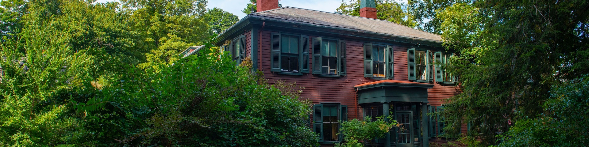 Frederick Law Olmsted National Historic Site NHS at 99 Warren Street in town of Brookline near Boston, Massachusetts, MA, USA.