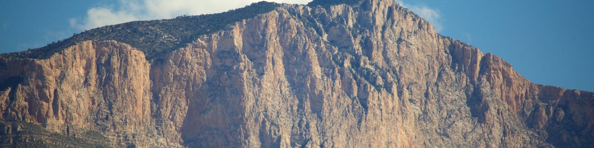 Guadalupe Mountains National Park which includes mountains