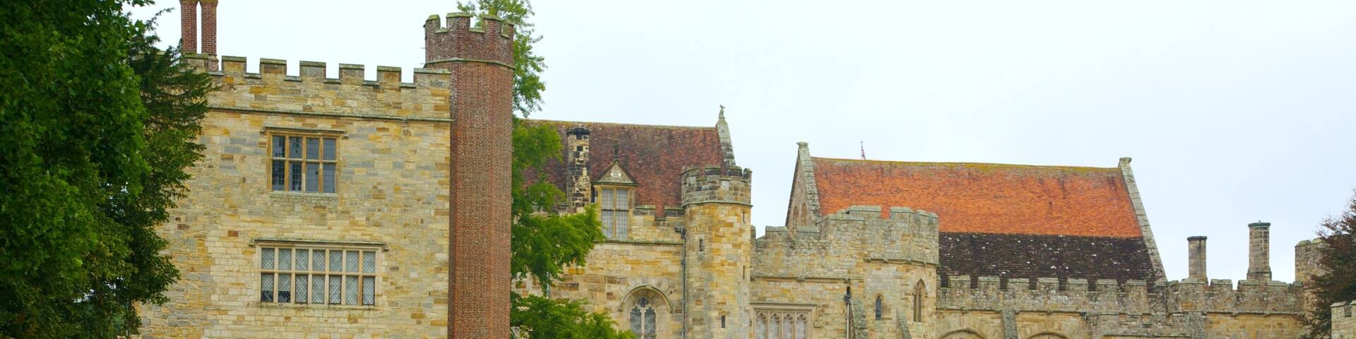 Penshurst Place and Gardens which includes heritage architecture, chateau or palace and heritage elements