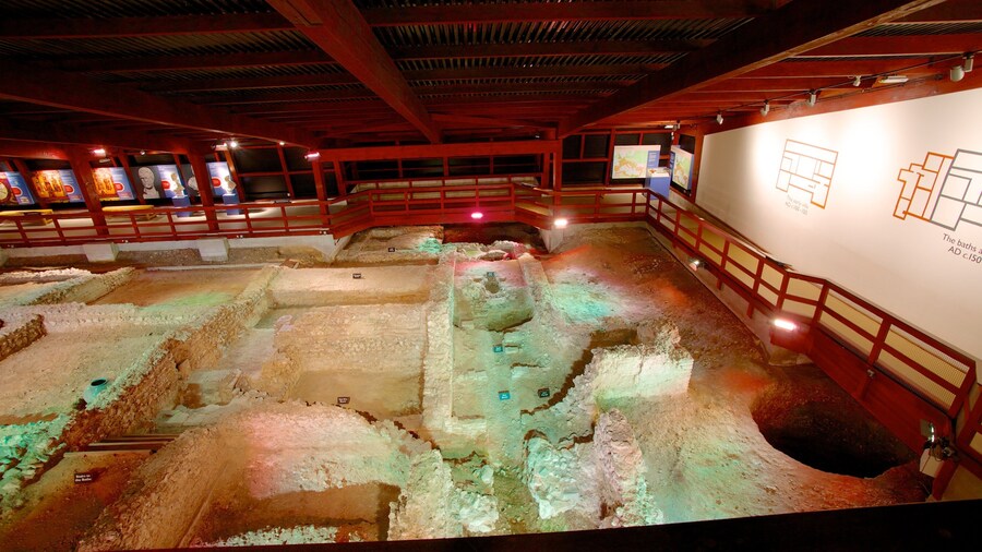 Lullingstone Roman Villa which includes interior views