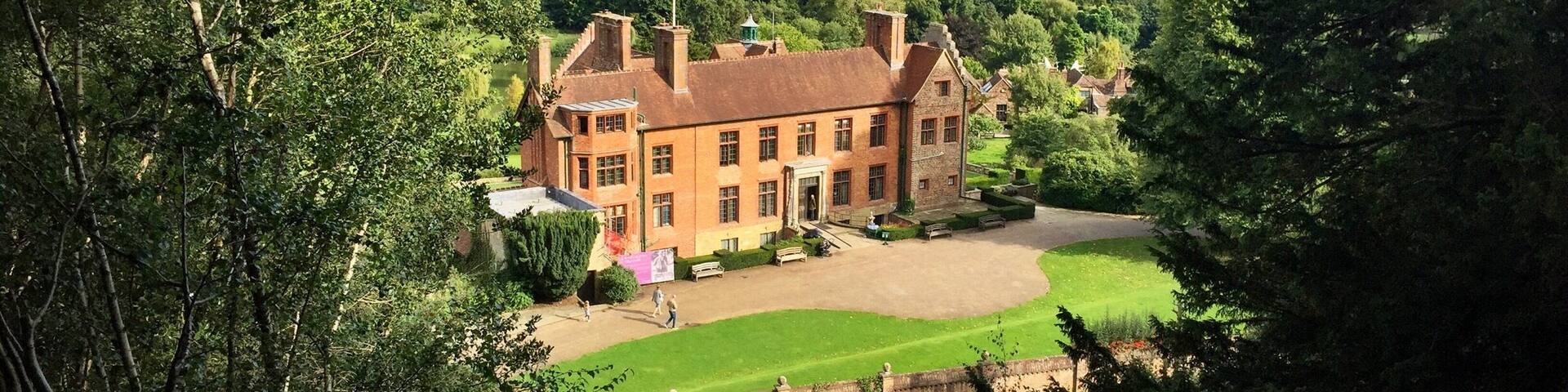 Chartwell House, the former home of Winston Churchill, now owned by the National Trust. Interesting museum and lovely walks in the grounds.