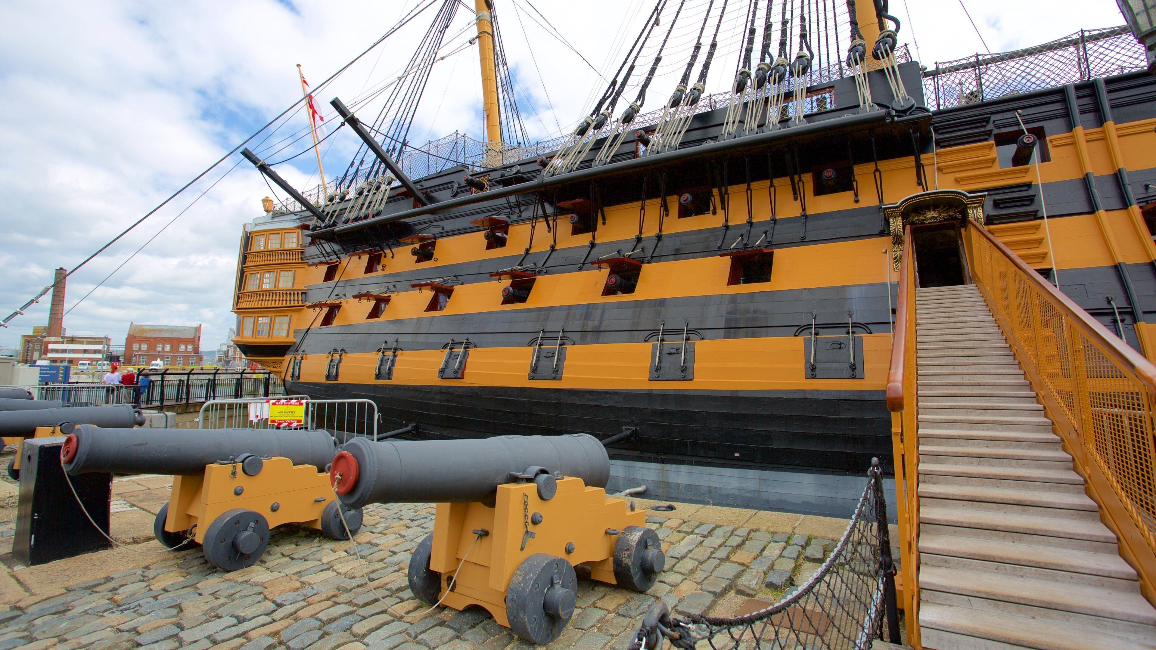 HMS Victory bevat historisch erfgoed