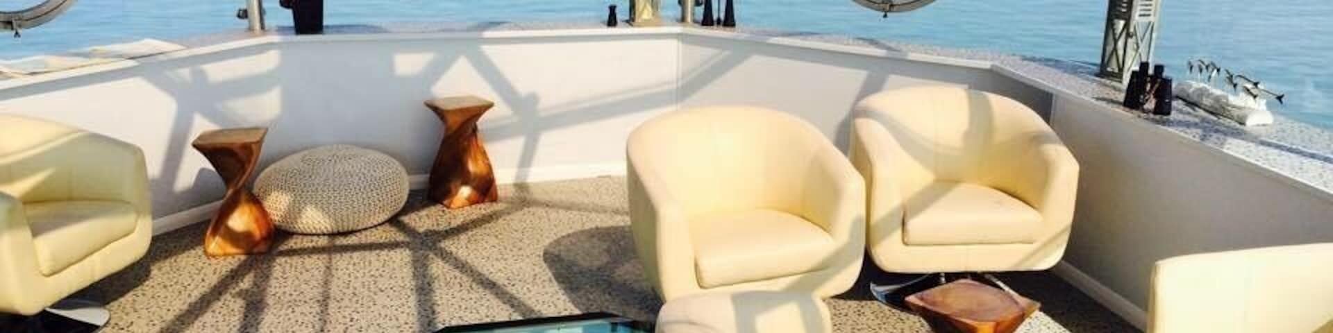 A shot from last years awesome trip to Spitbank Fort in the Solent. This is taken from the top of the lighthouse.