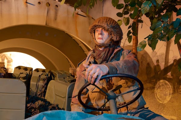 Portsmouth D-Day Museum showing military items and heritage elements