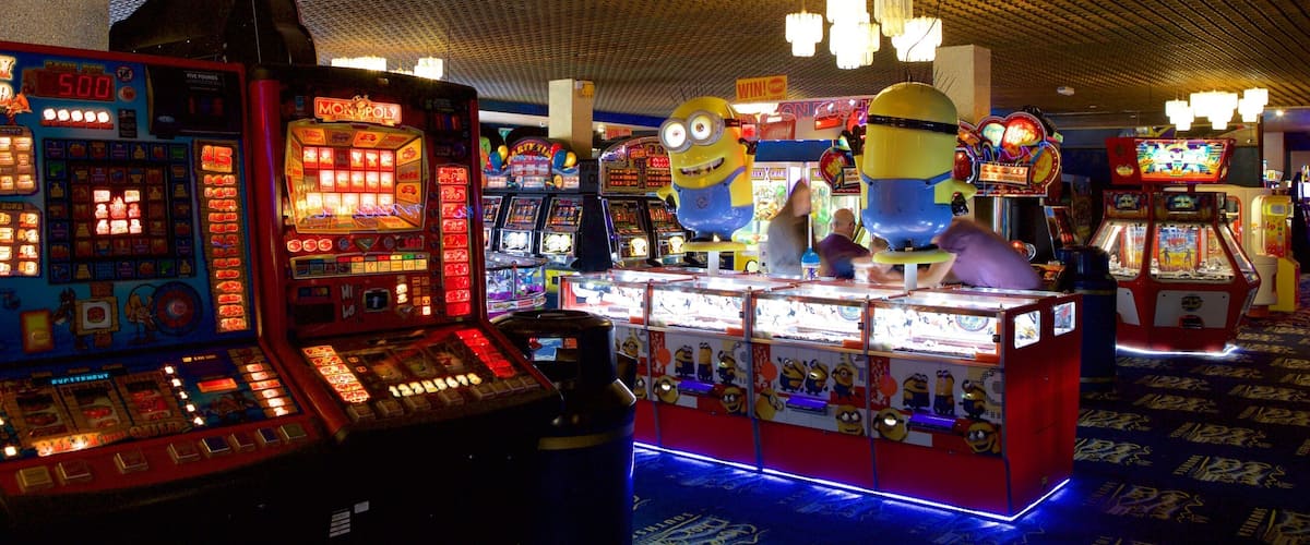 Clarence Pier joka esittää sisäkuvat ja kasino