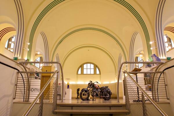 Southampton City Art Gallery mit einem Innenansichten