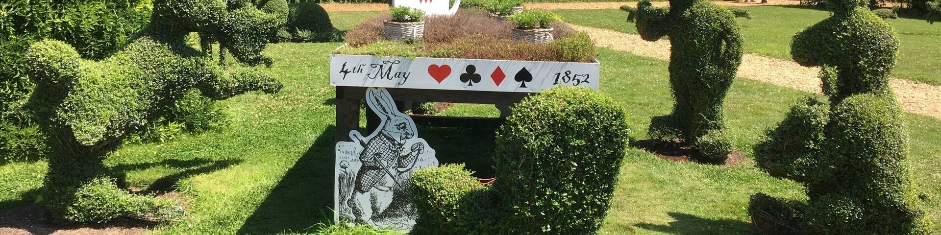 Alice's tea party at Beaulieu