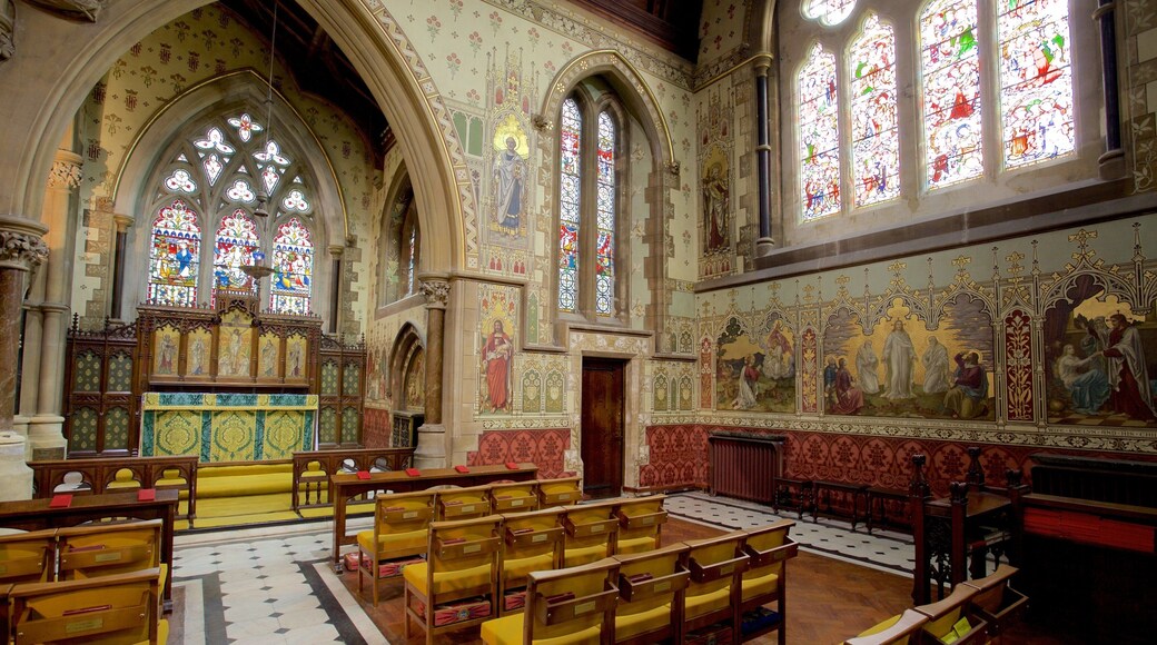 St. Peter\'s Church showing heritage architecture, a church or cathedral and art