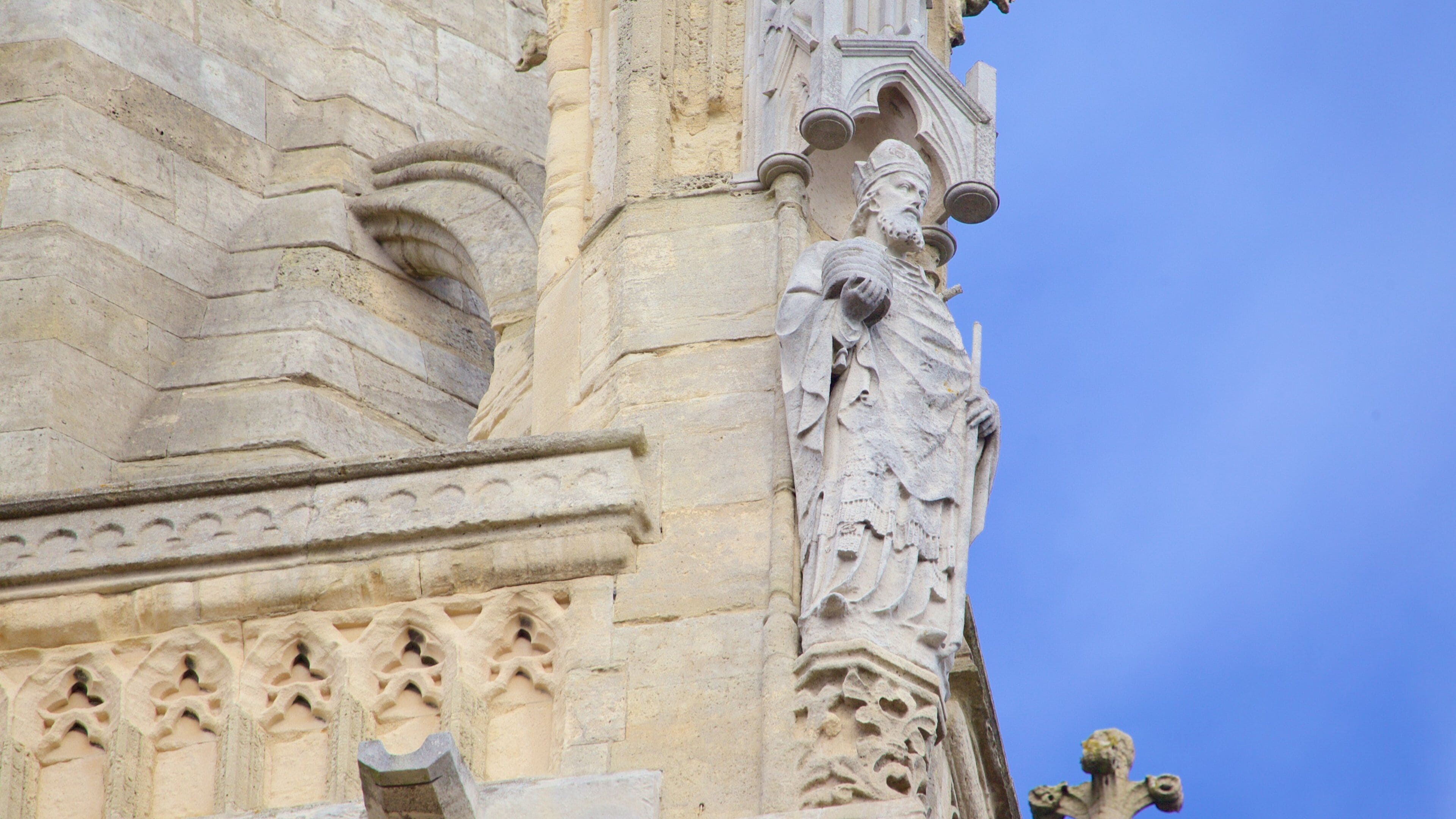 St. Peter\'s Church featuring heritage elements and a statue or sculpture