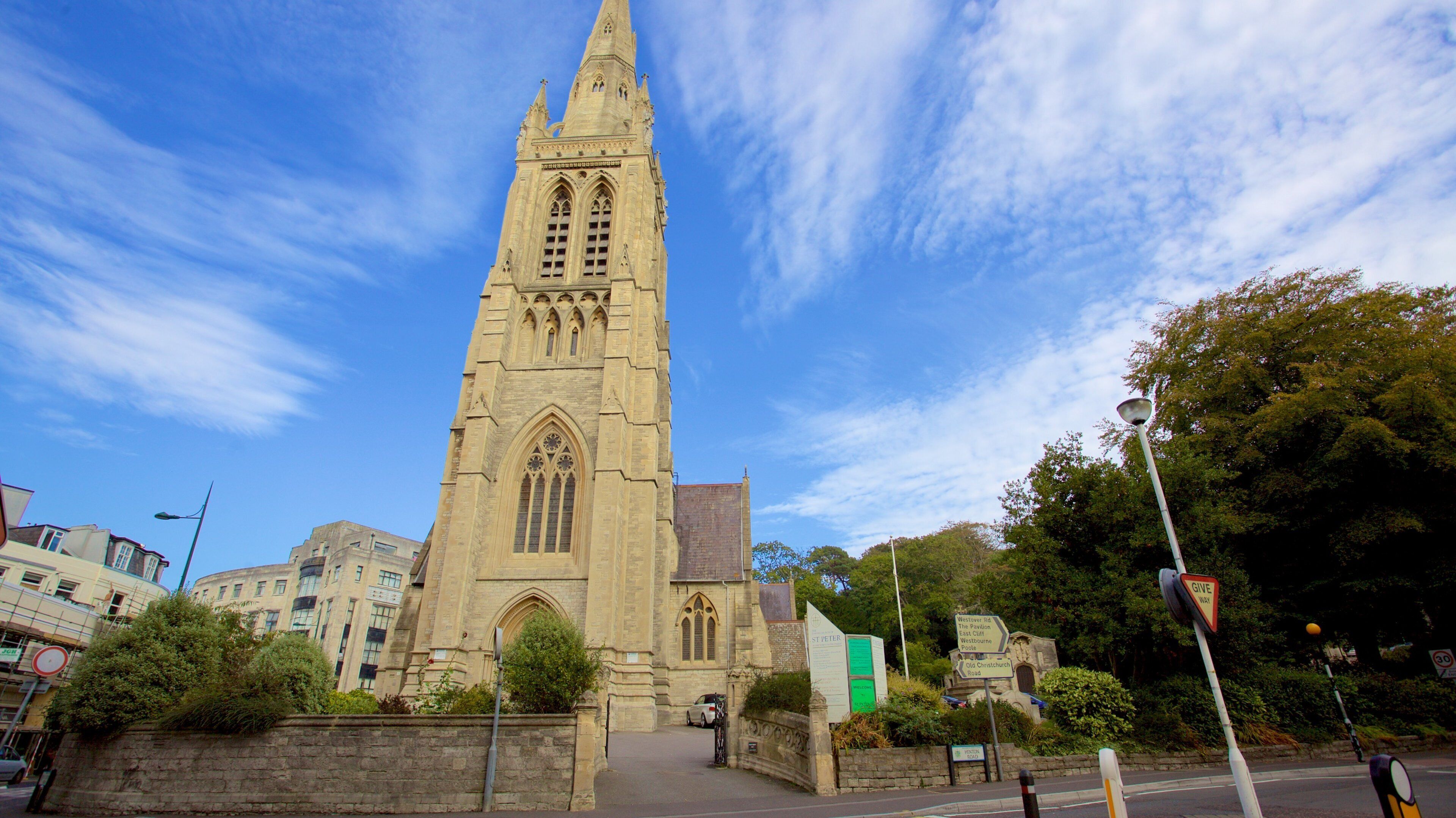 St. Peter\'s Church welches beinhaltet historische Architektur und Geschichtliches