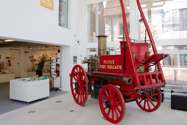 Poole Museum das einen Innenansichten