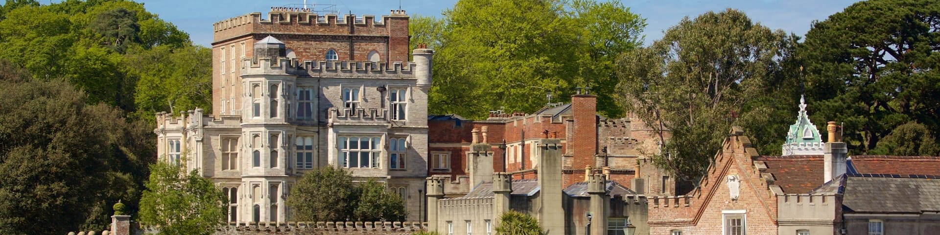 Brownsea Castle which includes heritage architecture