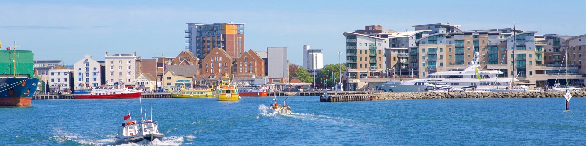 Brownsea Island which includes a river or creek