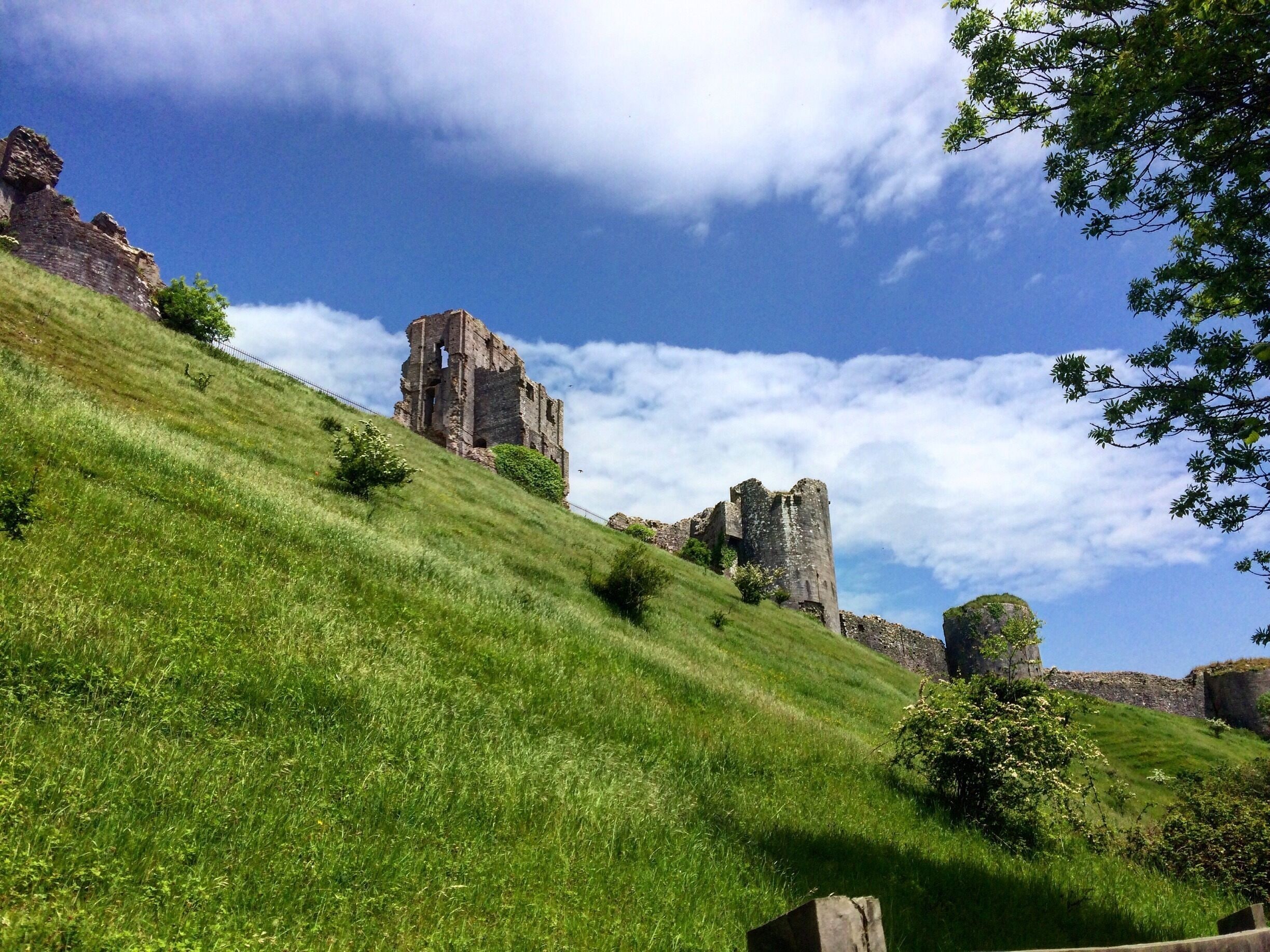 Corfe Castle Ruins, UK