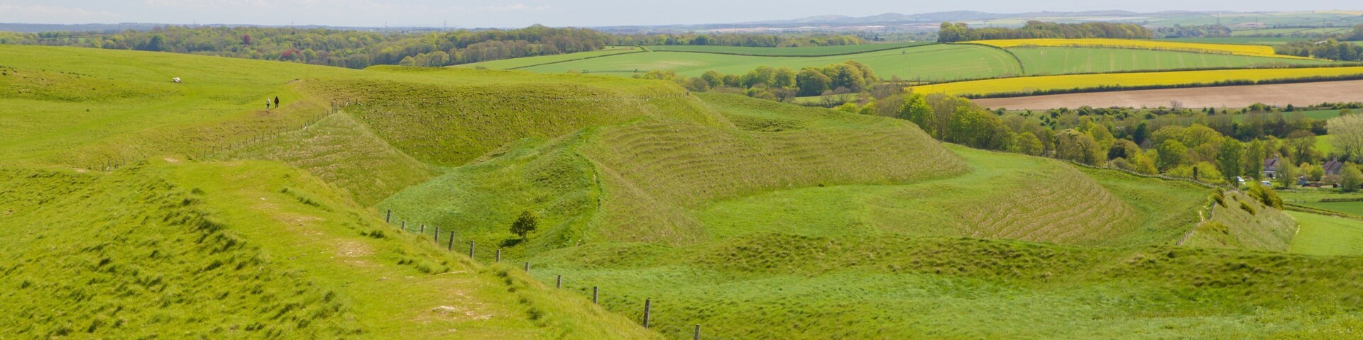 Maiden Castle qui includes scènes tranquilles