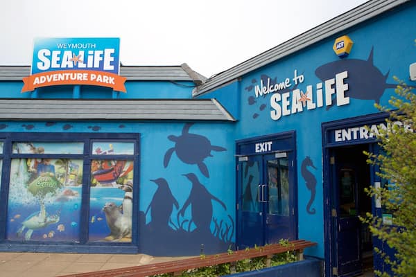Sea Life Park welches beinhaltet Meeresbewohner