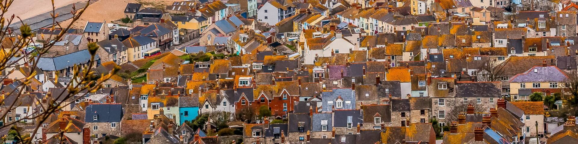 Chesil Beach, Weymouth, Dorset, England, UK.