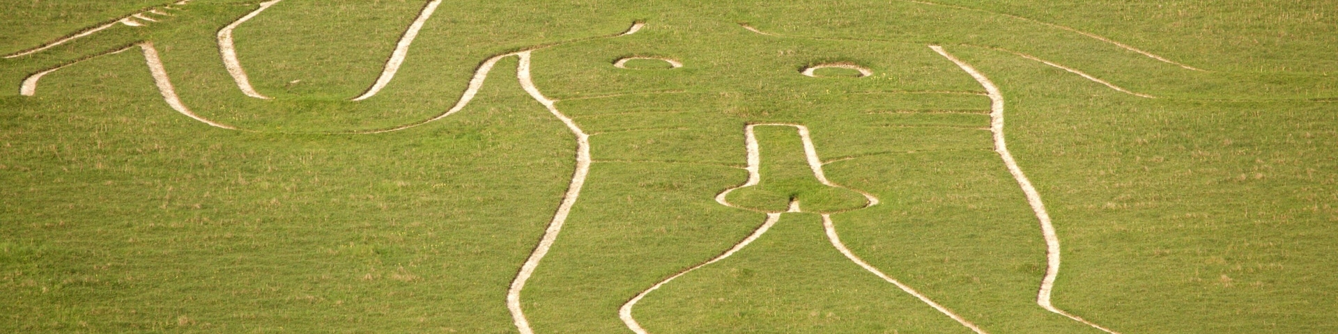 Cerne Abbas Giant caracterizando arte ao ar livre