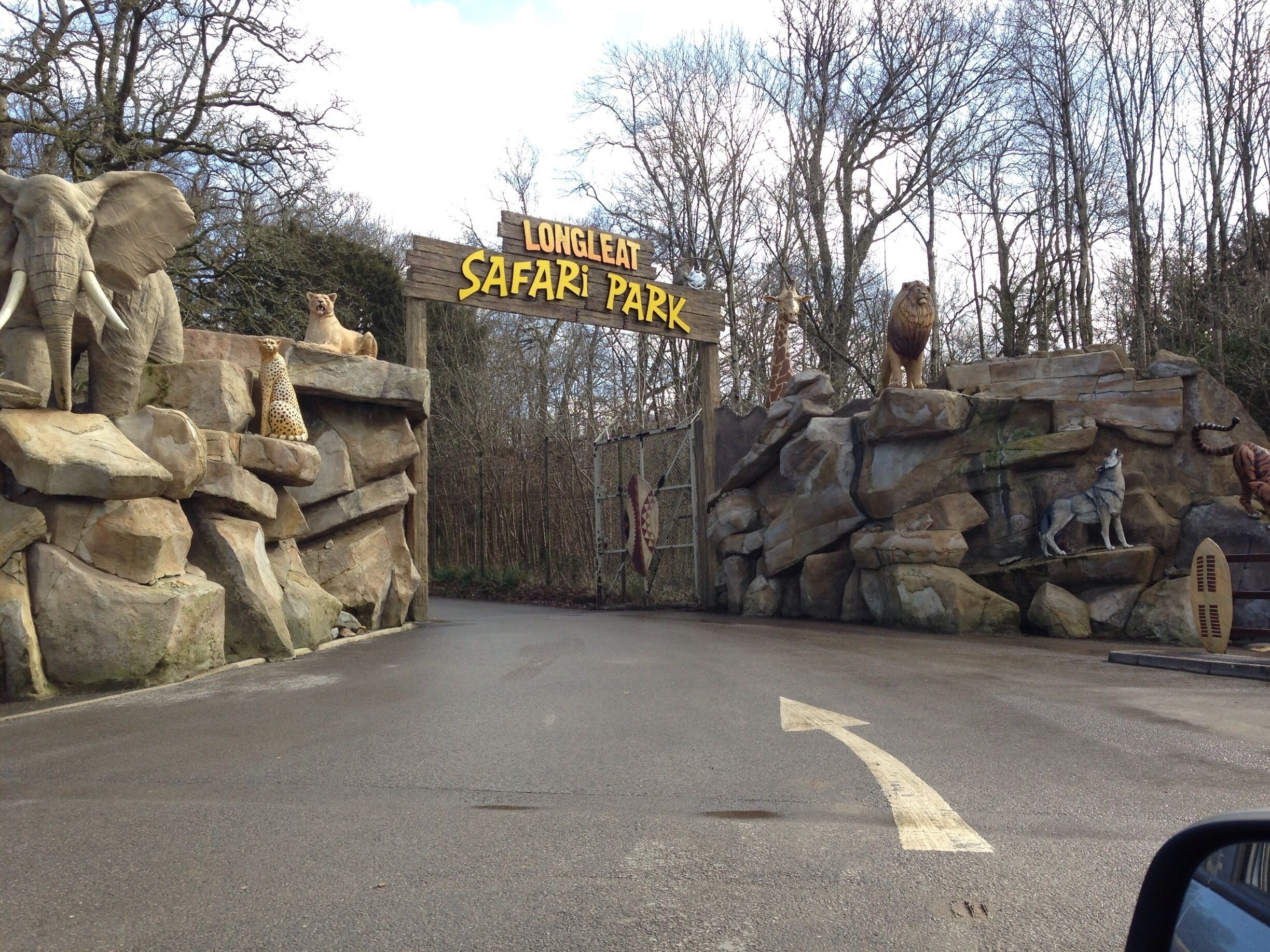 Entrance to longleat :) 