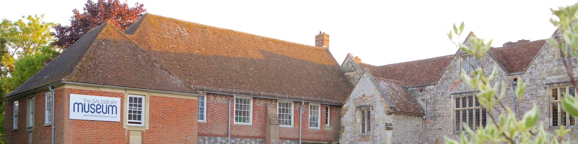 Salisbury and South Wiltshire Museum featuring heritage architecture