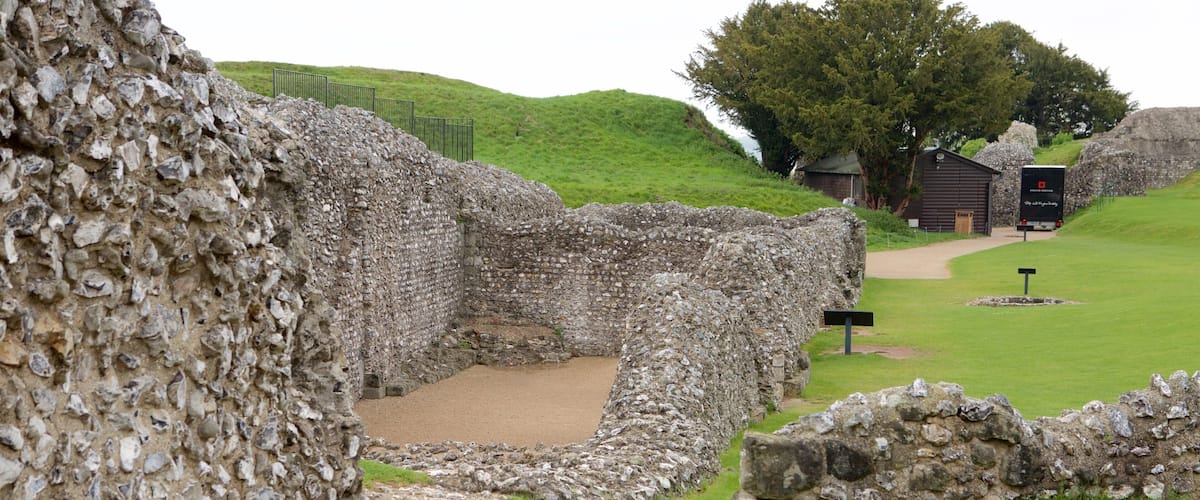 Old Sarum featuring a ruin and heritage elements