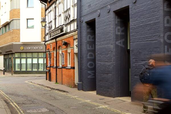 オックスフォード現代美術館 どの含み ストリート シーン と 標識