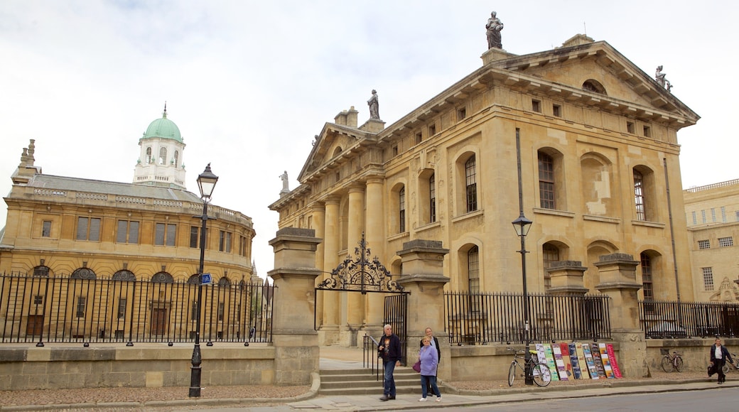 Bodleian Library bevat historische architectuur en historisch erfgoed