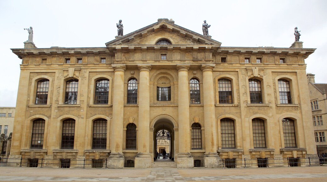 Bodleian Library showing heritage architecture and heritage elements