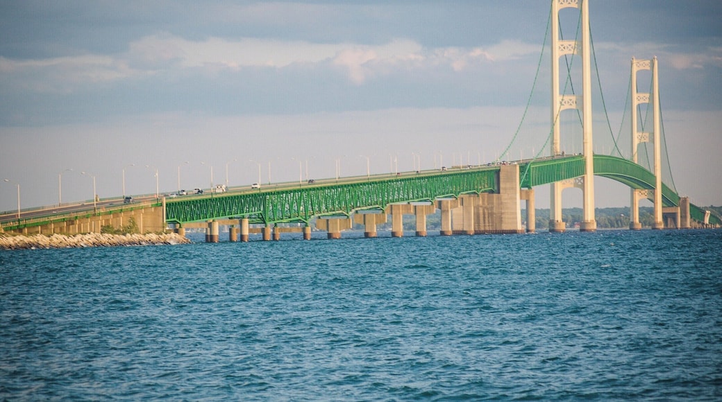 The Mackinac bridge connects the upper and lower peninsulas in Michigan. It is the longest suspension bridge between two anchorages in the western hemisphere, and the 16th longest suspension bridge in the world.
Every Labor Day the governor of Michigan leads a walk across the bridge.
#MackinacBridge
#PureMichigan