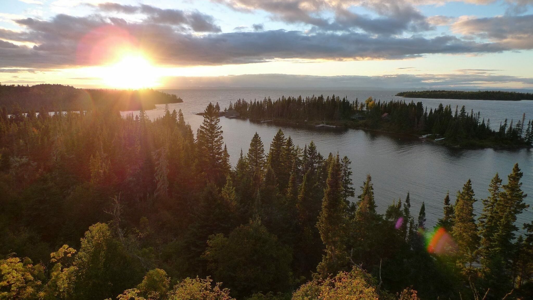 This was taken on Isle Royal on my adventure on Mt. Ojibway.