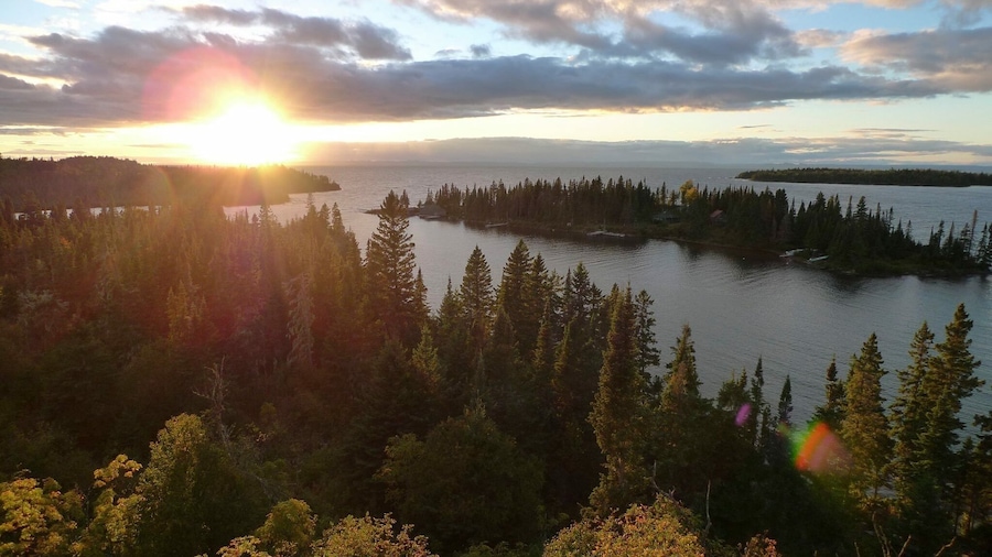 This was taken on Isle Royal on my adventure on Mt. Ojibway.