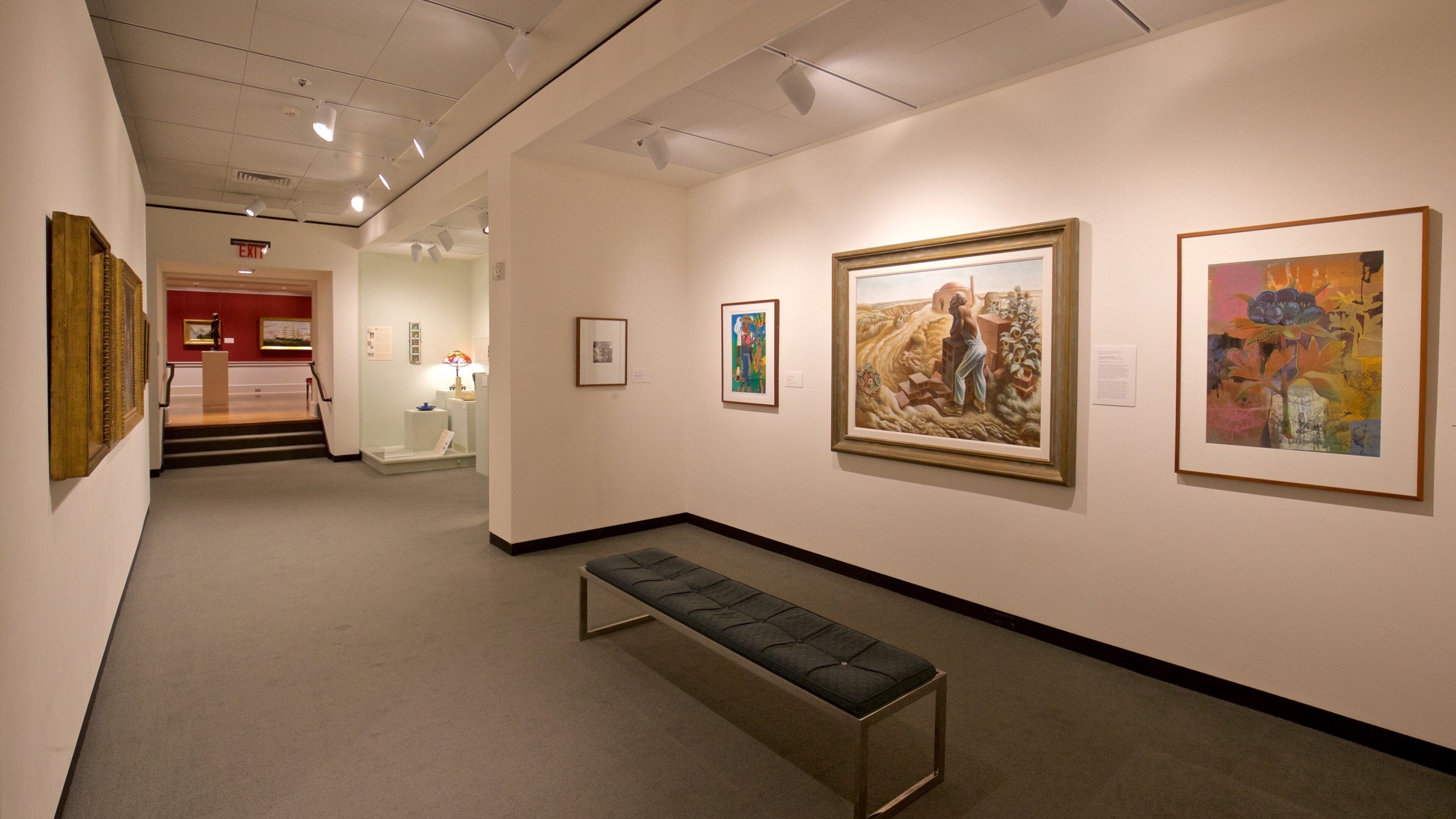 Kalamazoo Institute of Arts inclusief interieur en kunst