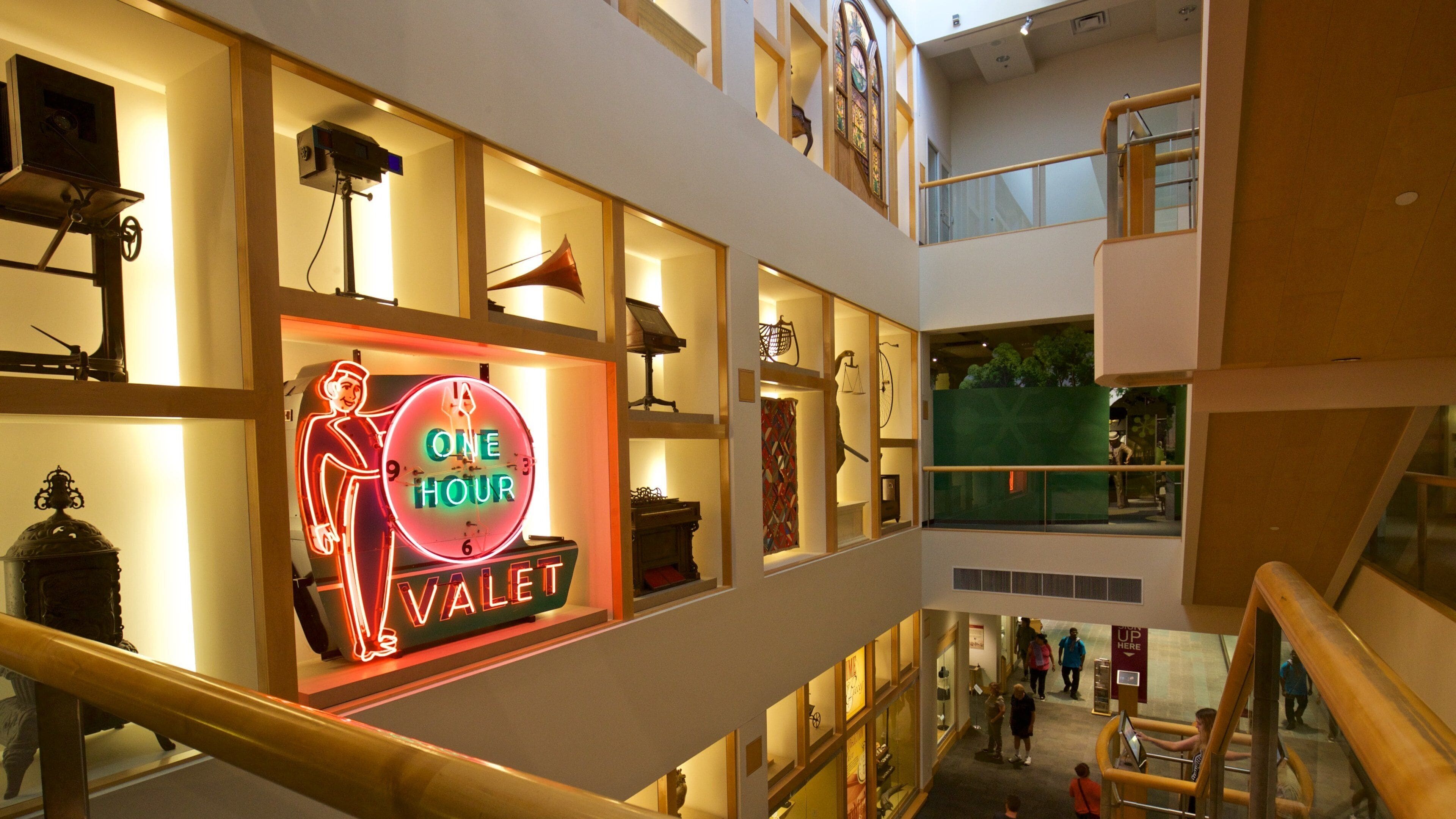 Kalamazoo Valley Museum which includes interior views