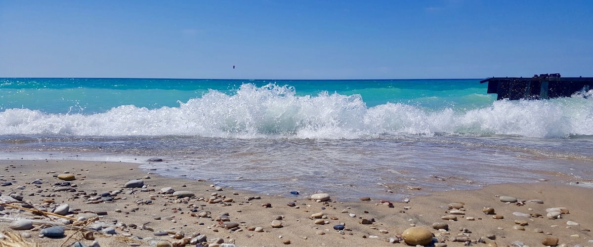 This was the first time I visited Lake Michigan in a small beach town named Frankfort in Michigan. I was pleasantly surprised as to how beautiful Lake Michigan is. It was worth the trip! #LifeAtExpedia