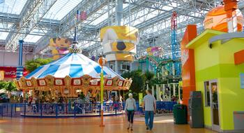 Nickelodeon Universe qui includes balades aussi bien que couple