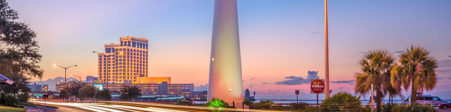 Biloxi, Mississippi, USA at Biloxi Lighthouse