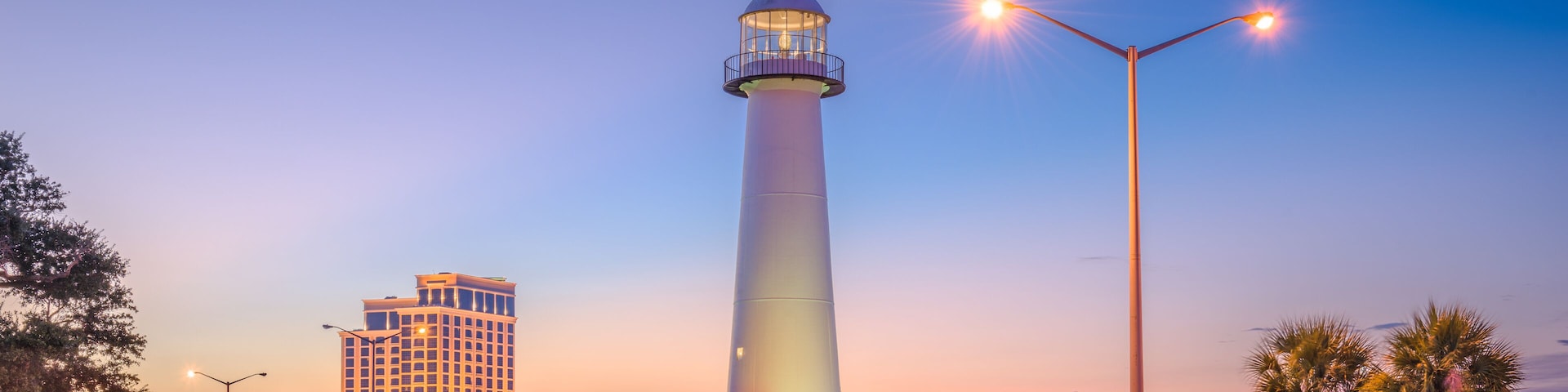 Biloxi, Mississippi, USA at Biloxi Lighthouse