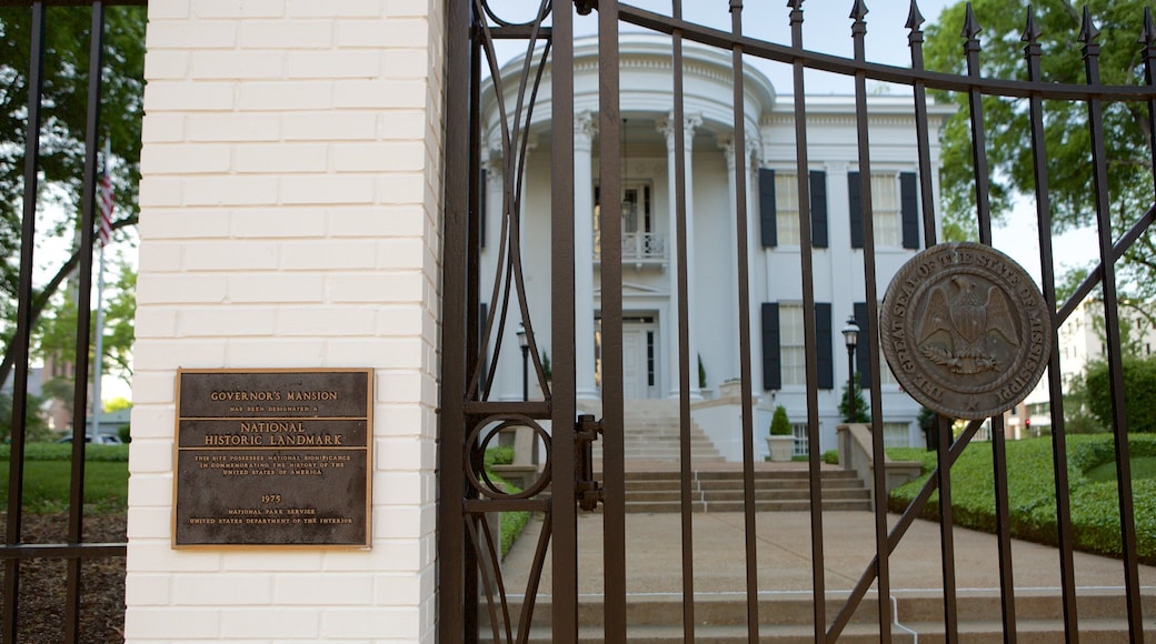 密西西比州長官邸 设有 房屋 和 歷史建築