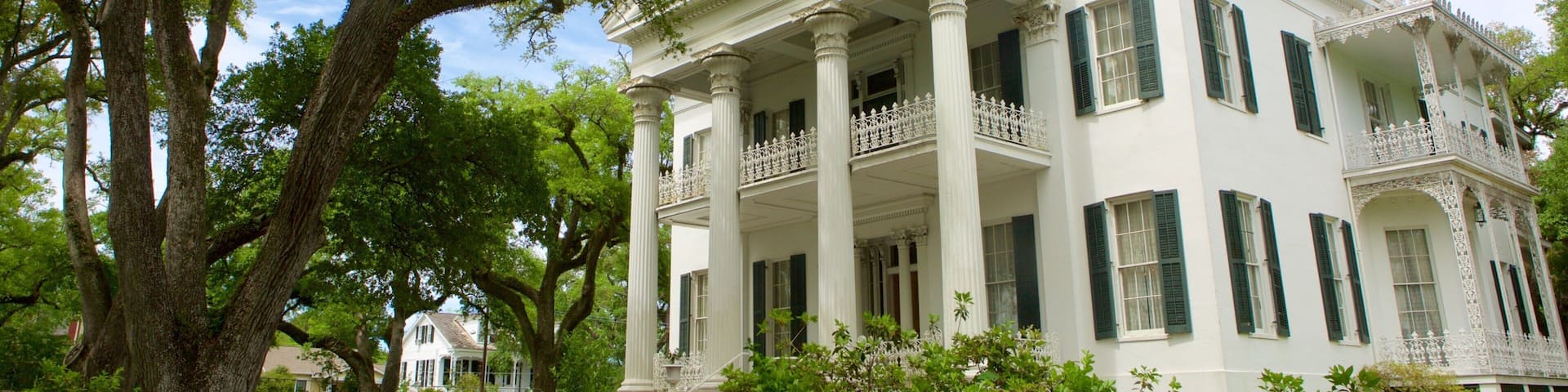 Stanton Hall showing an administrative buidling, heritage architecture and heritage elements