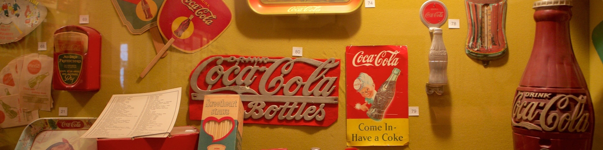 Biedenharn Coca-Cola Museum mostrando vistas internas