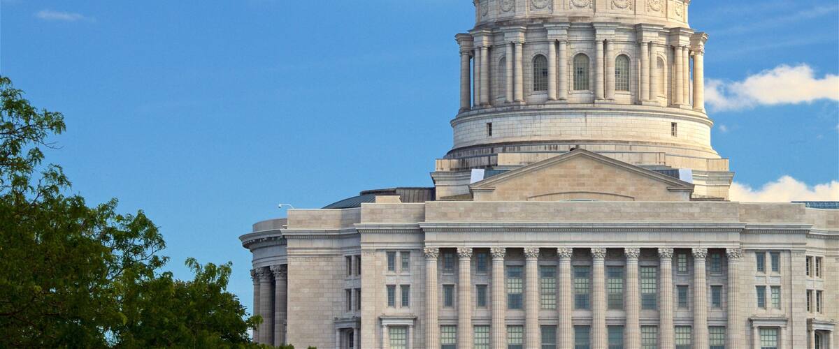 Missouri State Capitol featuring heritage architecture