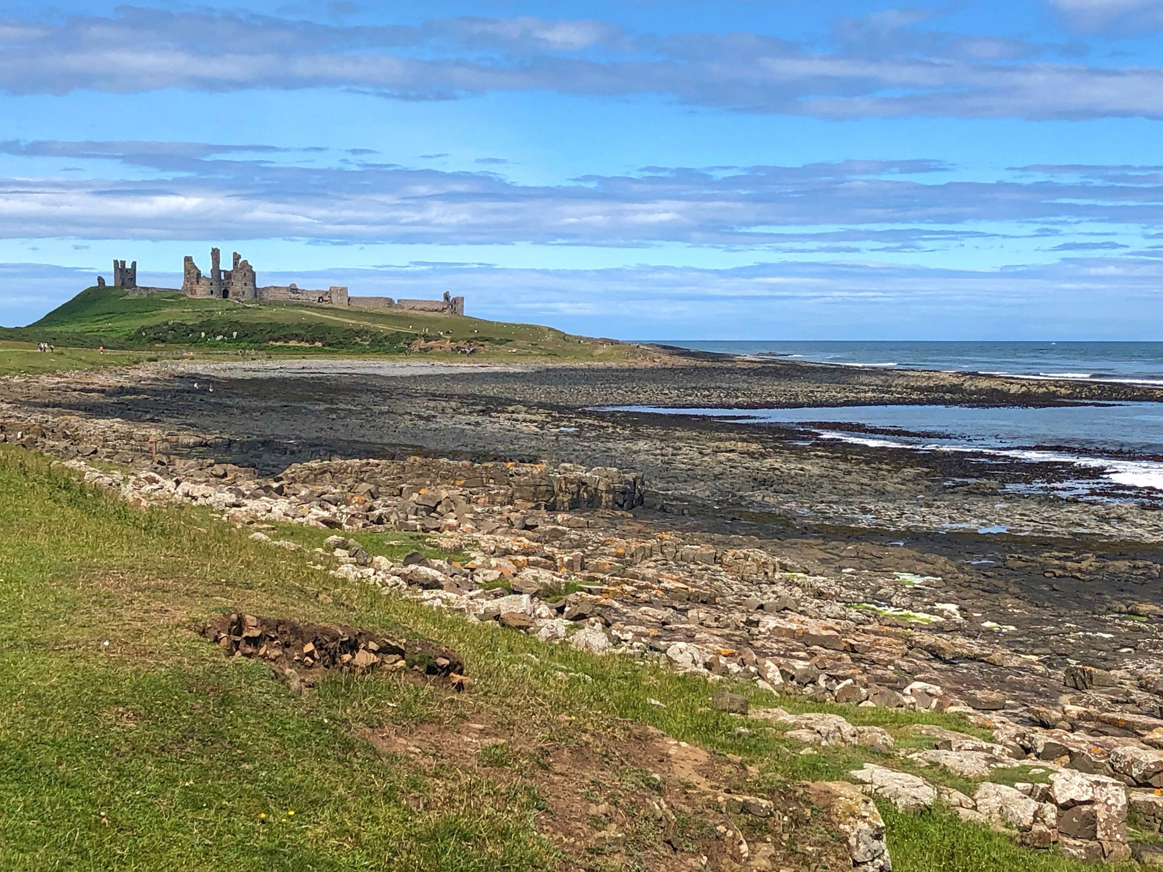 This is one of my favourite spots in the UK. You cannot drive to the castle but park up in nearby Craster. It’s then just over a mile walk along the coast to the castle. 

It’s a beautiful sight as you approach the castle from the village and a place I love to visit.