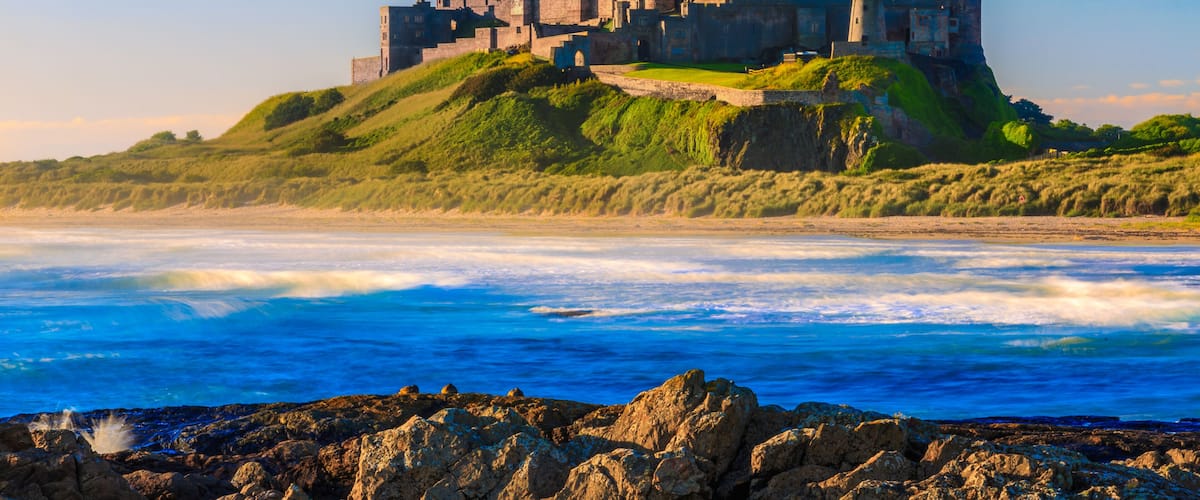 Bamburgh Castle, North East Coast of England