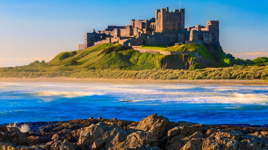 Bamburgh Castle, North East Coast of England