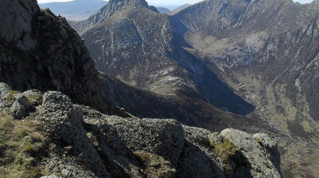 Up Goatfell (874m) on the Isle of Arran, aka ‘Scotland in miniature’. Perfect hill climbing weather with a clear peak.
#Mountains photo challenge