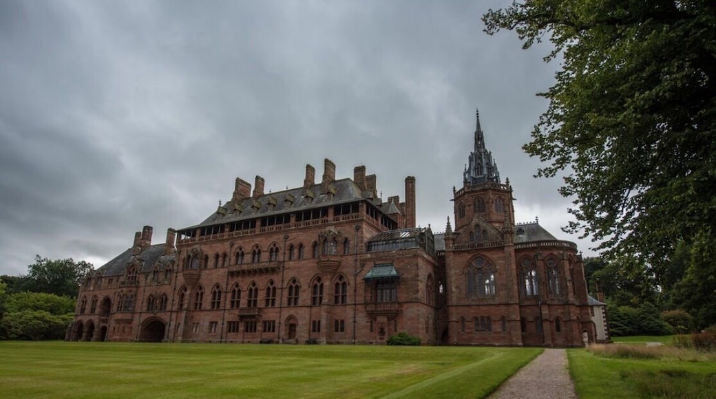 Built in the 18th Century by the 3rd Marquess of Bute in the Gothic Revival style, Mount Stuart is one of the worlds great houses. The Mount Stuart House contains the world's first heated pool in any house and was the first home in Scotland to be lit by electricity. Similarities exist between this house and Cardiff Castle (Wales) and Dumfries House (Dumfries Galloway) as the Marquess influenced both designs and furnishings.